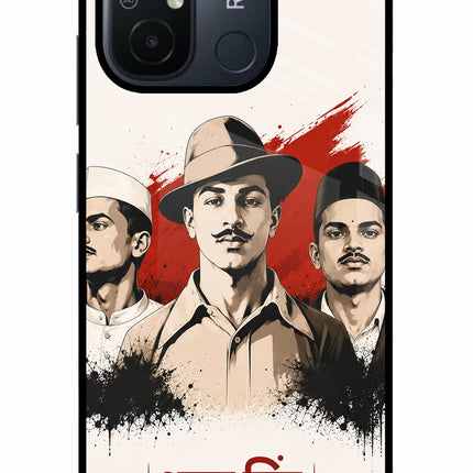 Sardar Patel Iron Will Redmi 12C Glass Case
