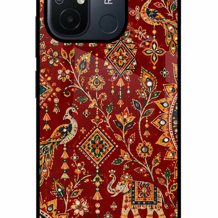 Laal Riwaaz Redmi 12C Glass Case