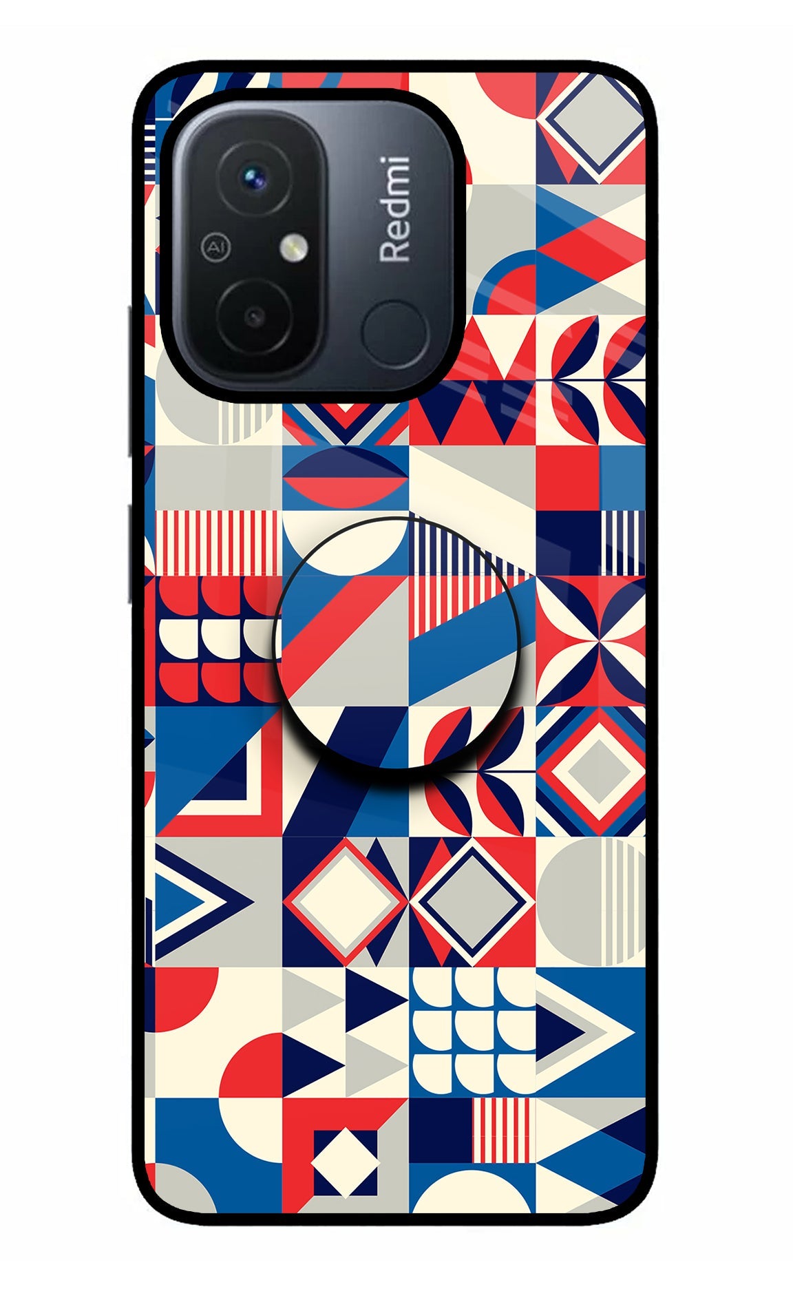 Colorful Pattern Redmi 12C Pop Case