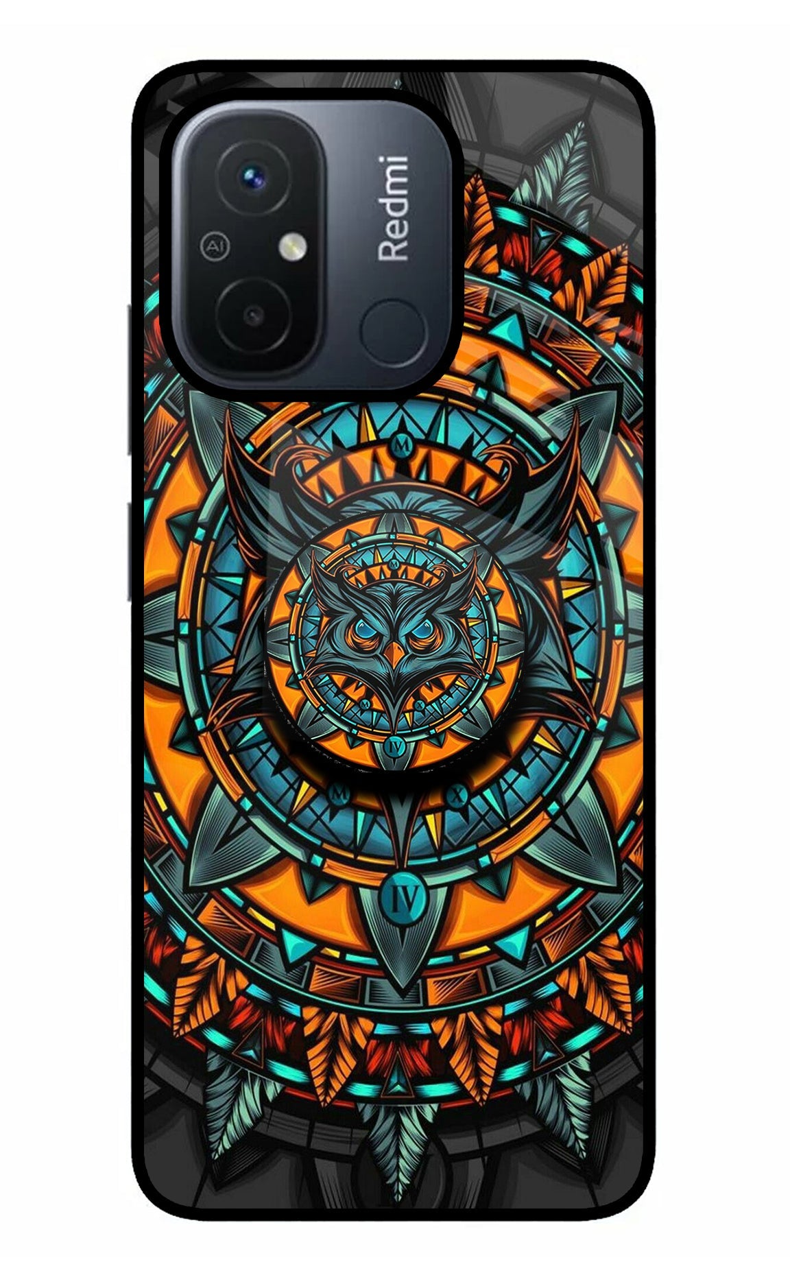 Angry Owl Redmi 12C Pop Case