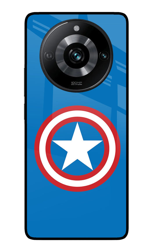 Captain America Logo Realme 11 Pro/Pro+ 5G Glass Case