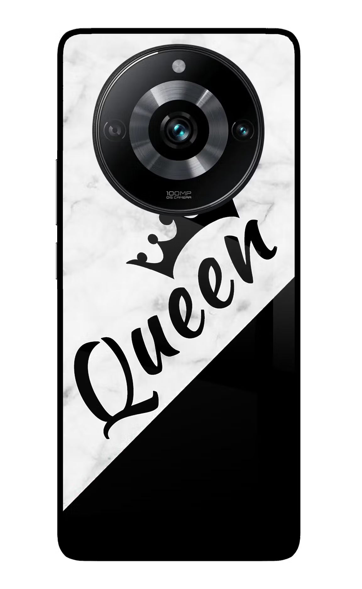 Queen Realme 11 Pro/Pro+ 5G Glass Case Back Cover by Casekaro