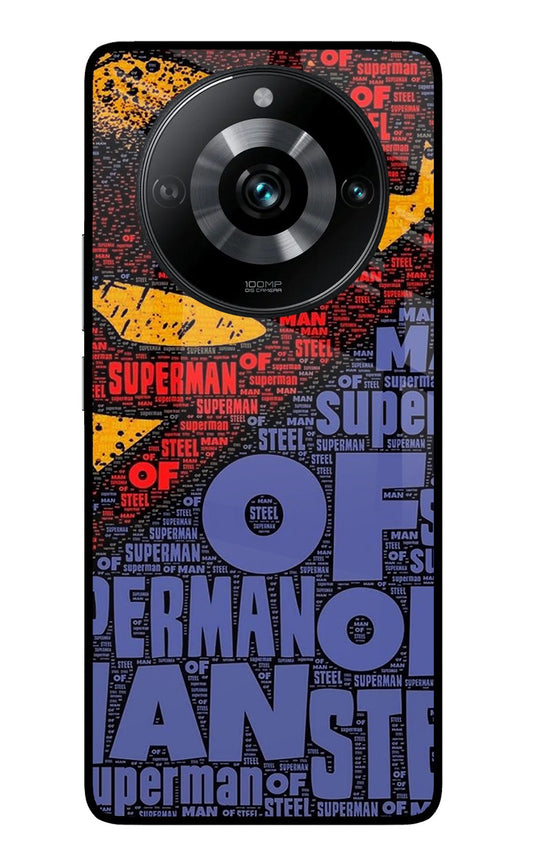 Superman Realme 11 Pro/Pro+ 5G Glass Case