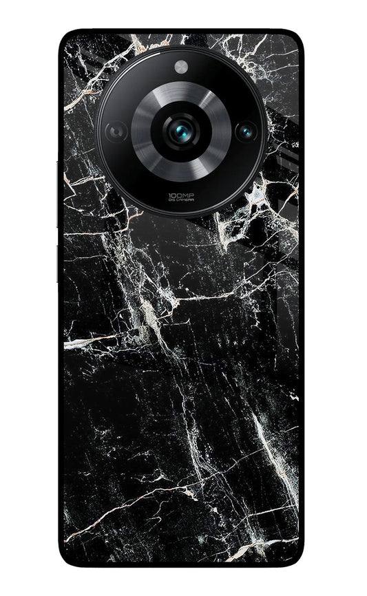 Black Marble Texture Realme 11 Pro/Pro+ 5G Glass Case