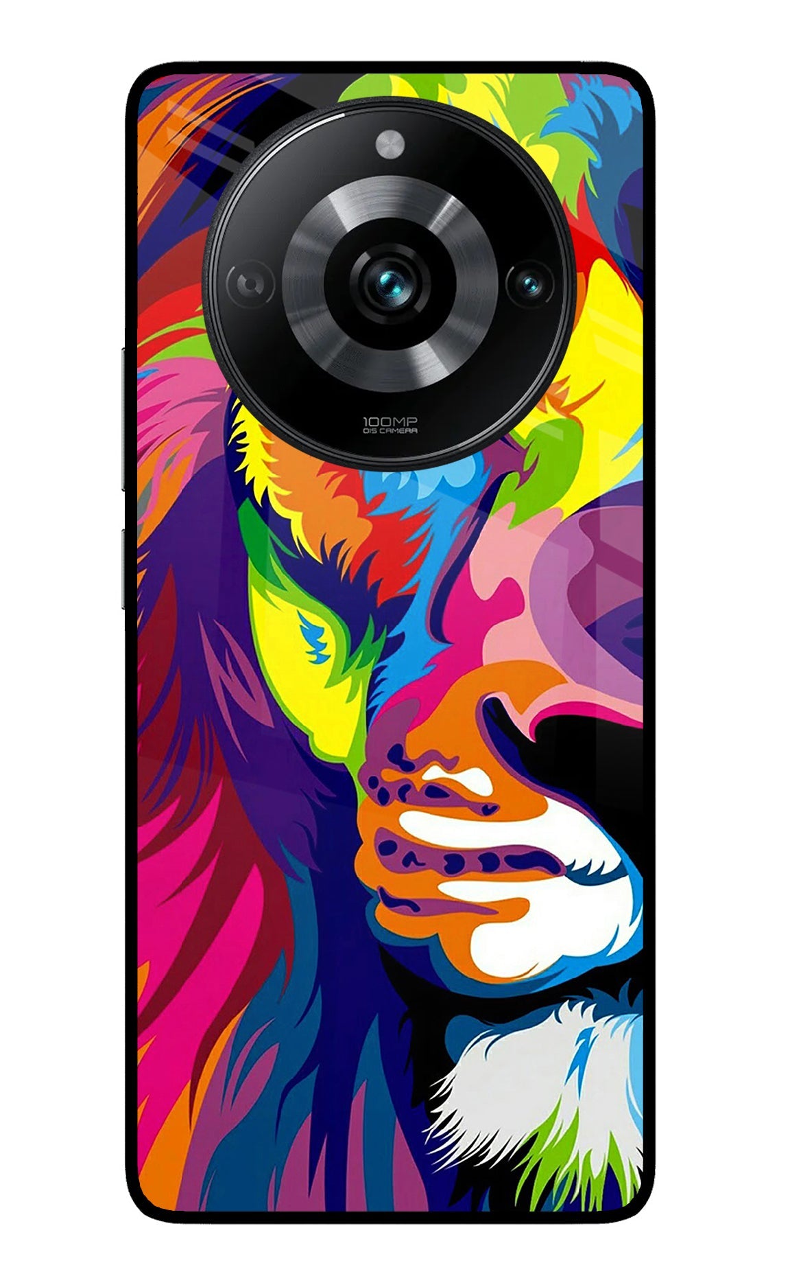 Lion Half Face Realme 11 Pro/Pro+ 5G Back Cover