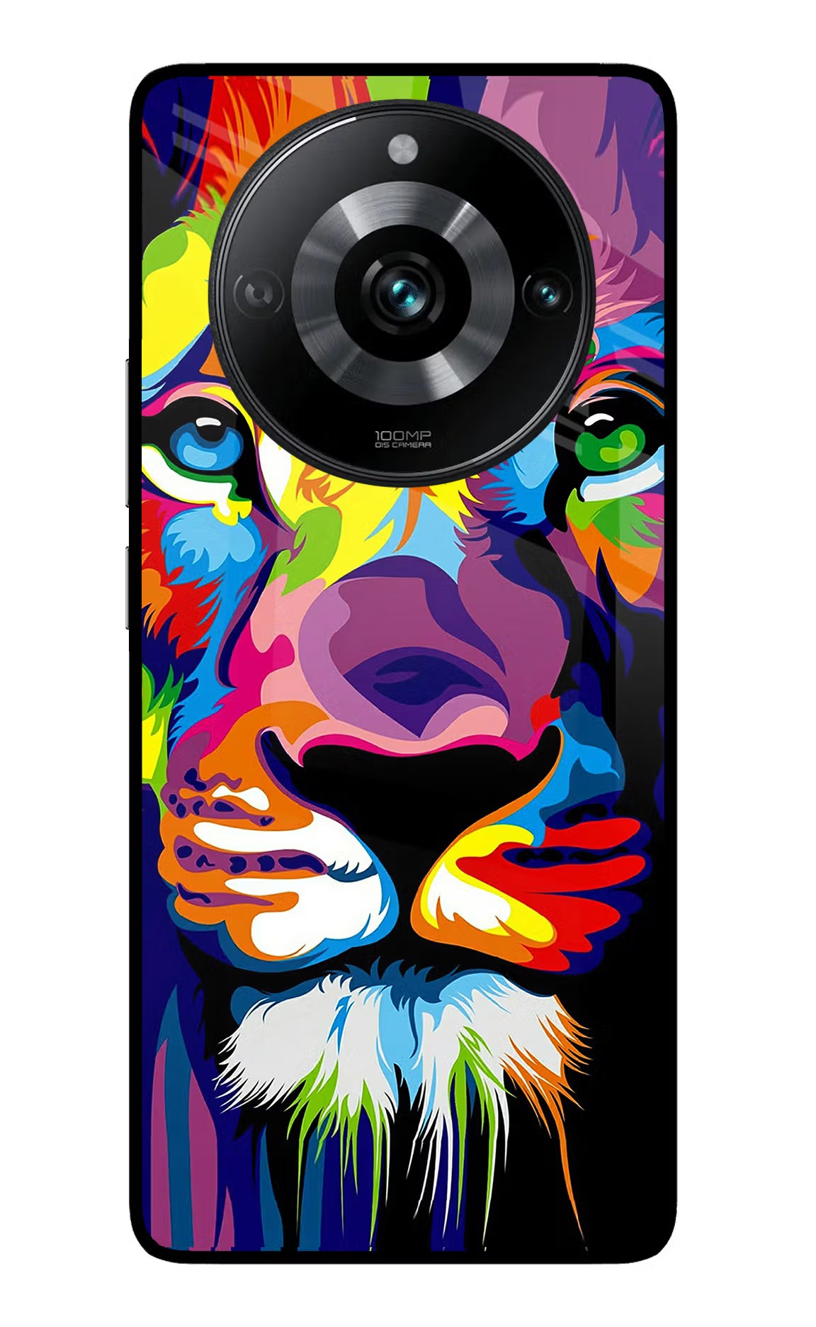 Lion Realme 11 Pro/Pro+ 5G Glass Case Back Cover by Casekaro