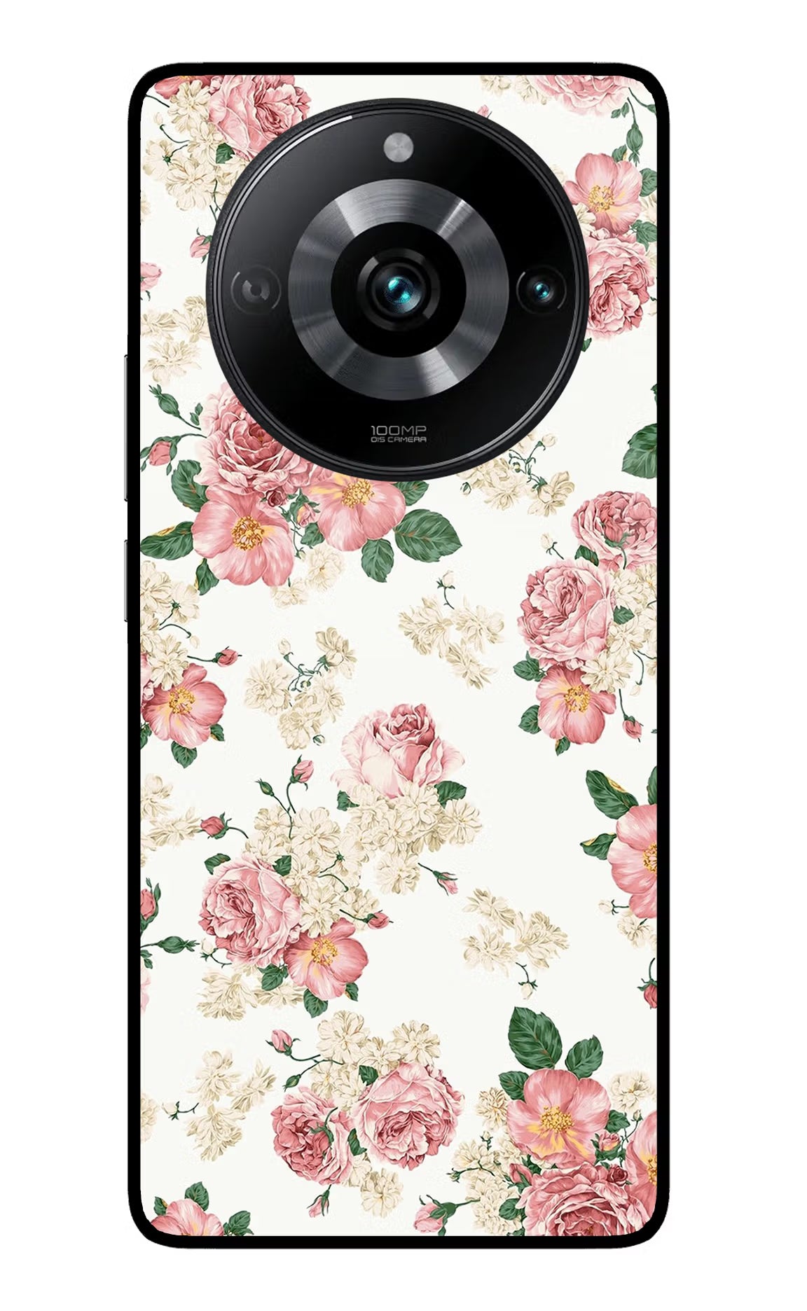Flowers Realme 11 Pro/Pro+ 5G Glass Case Back Cover by Casekaro