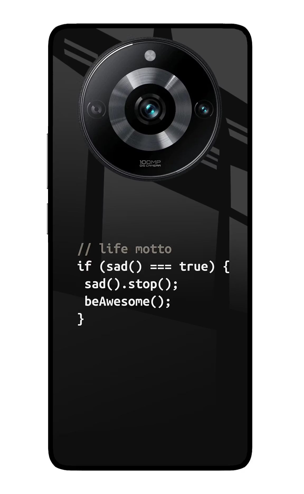 Life Motto Code Realme 11 Pro/Pro+ 5G Glass Case Back Cover by Casekaro