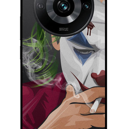 Joker Smoking Realme 11 Pro/Pro+ 5G Glass Case Back Cover by Casekaro
