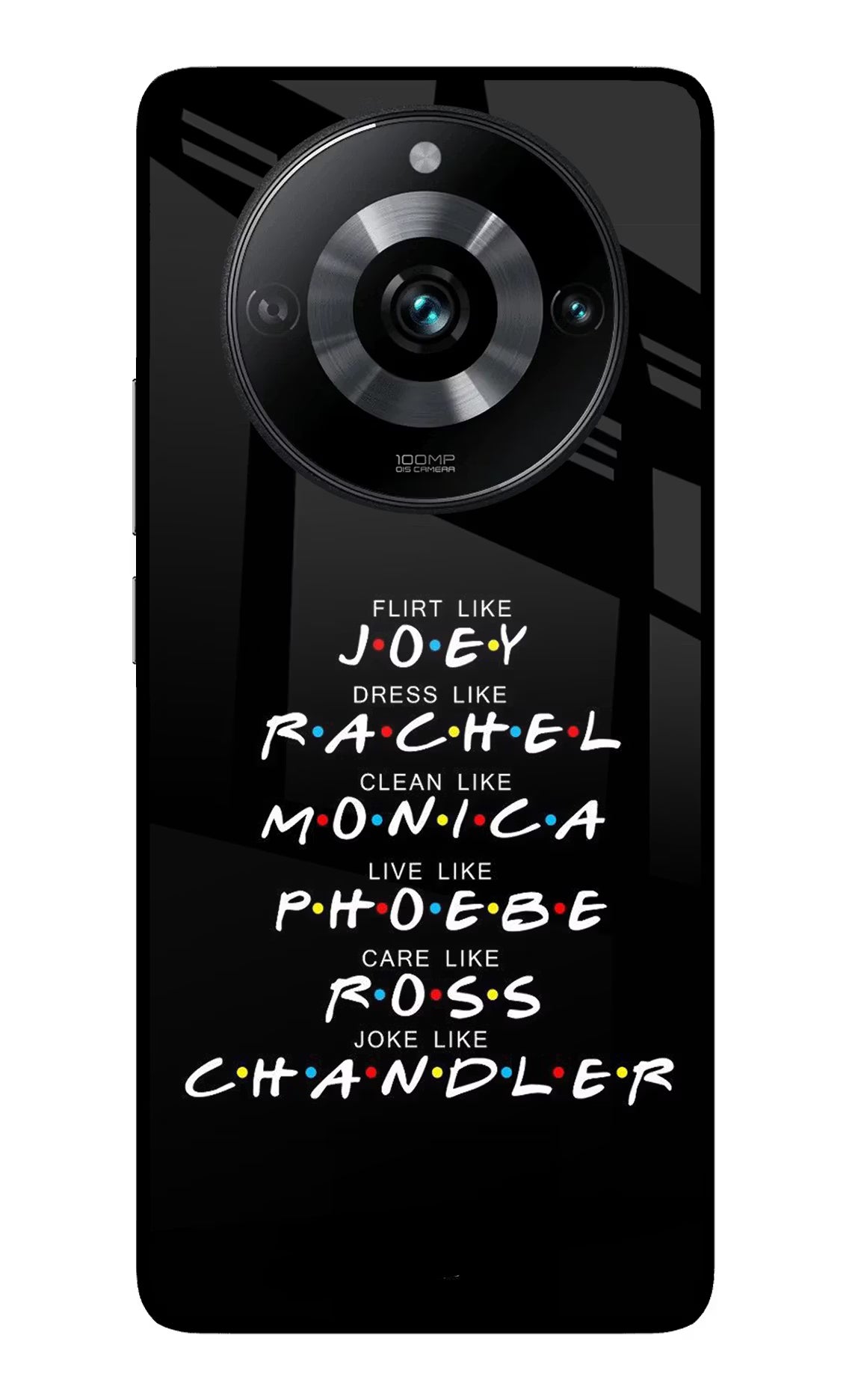 FRIENDS Character Realme 11 Pro/Pro+ 5G Glass Case