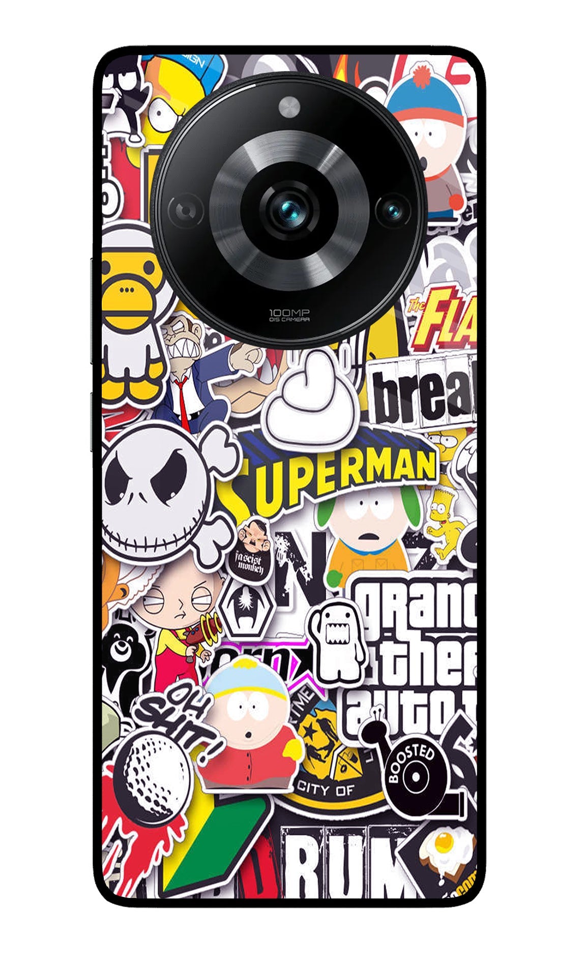 Sticker Bomb Realme 11 Pro/Pro+ 5G Glass Case