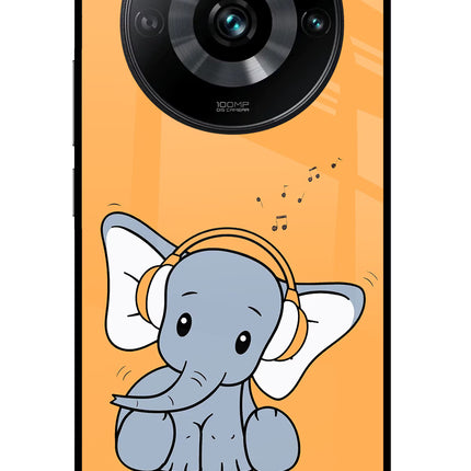 High On Music Realme 11 Pro/Pro+ 5G Glass Case Back Cover by Casekaro