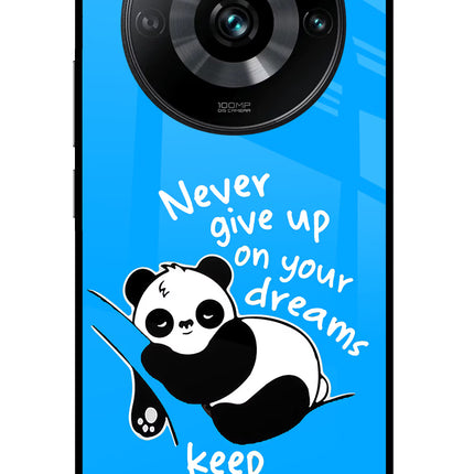 Keep Sleeping Realme 11 Pro/Pro+ 5G Glass Case Back Cover by Casekaro