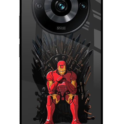 Ironman Throne Realme 11 Pro/Pro+ 5G Glass Case Back Cover by Casekaro