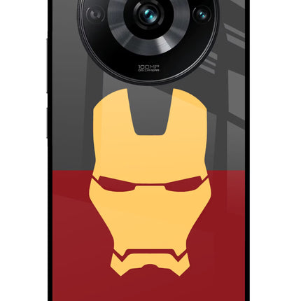 Ironman Realme 11 Pro/Pro+ 5G Glass Case Back Cover by Casekaro