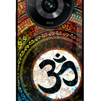 Om Cultural Realme 11 Pro/Pro+ 5G Glass Case Back Cover by Casekaro