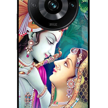 Lord Radha Krishna Realme 11 Pro/Pro+ 5G Glass Case Back Cover by Casekaro