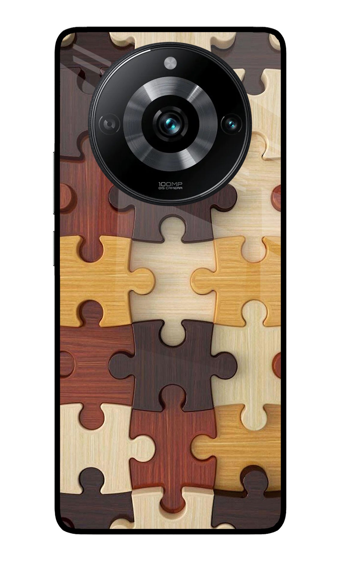 Wooden Puzzle Realme 11 Pro/Pro+ 5G Back Cover