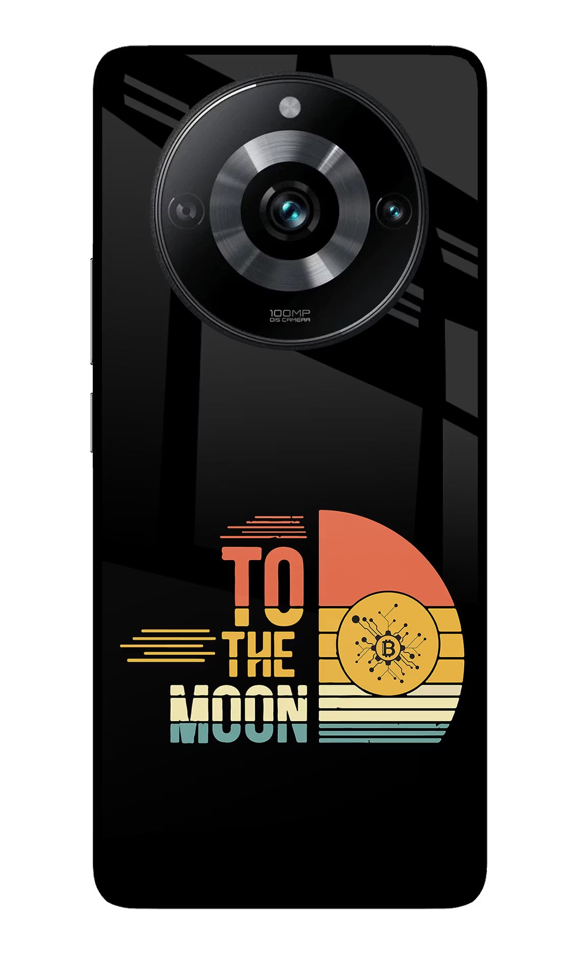 To the Moon Realme 11 Pro/Pro+ 5G Glass Case Back Cover by Casekaro