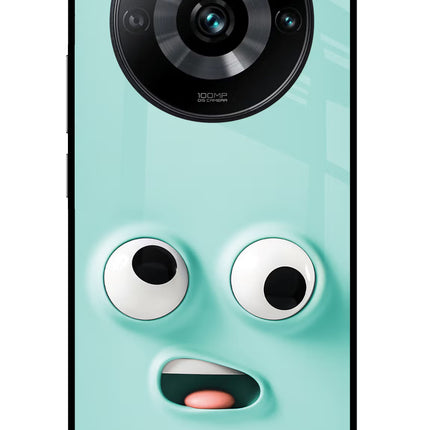 Funny Cartoon Realme 11 Pro/Pro+ 5G Glass Case Back Cover by Casekaro