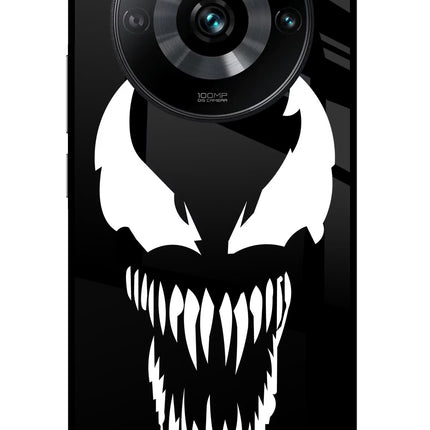 Venom Realme 11 Pro/Pro+ 5G Glass Case Back Cover by Casekaro