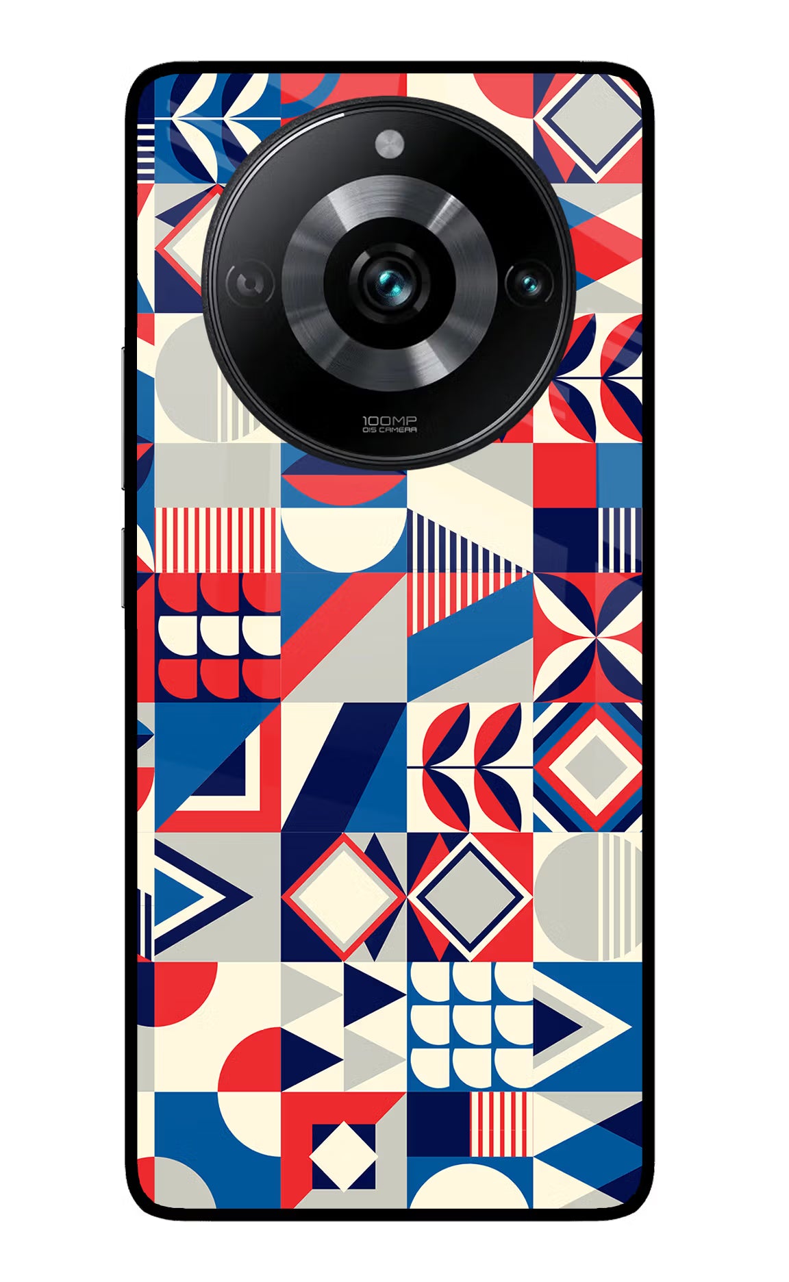 Colorful Pattern Realme 11 Pro/Pro+ 5G Glass Case Back Cover by Casekaro