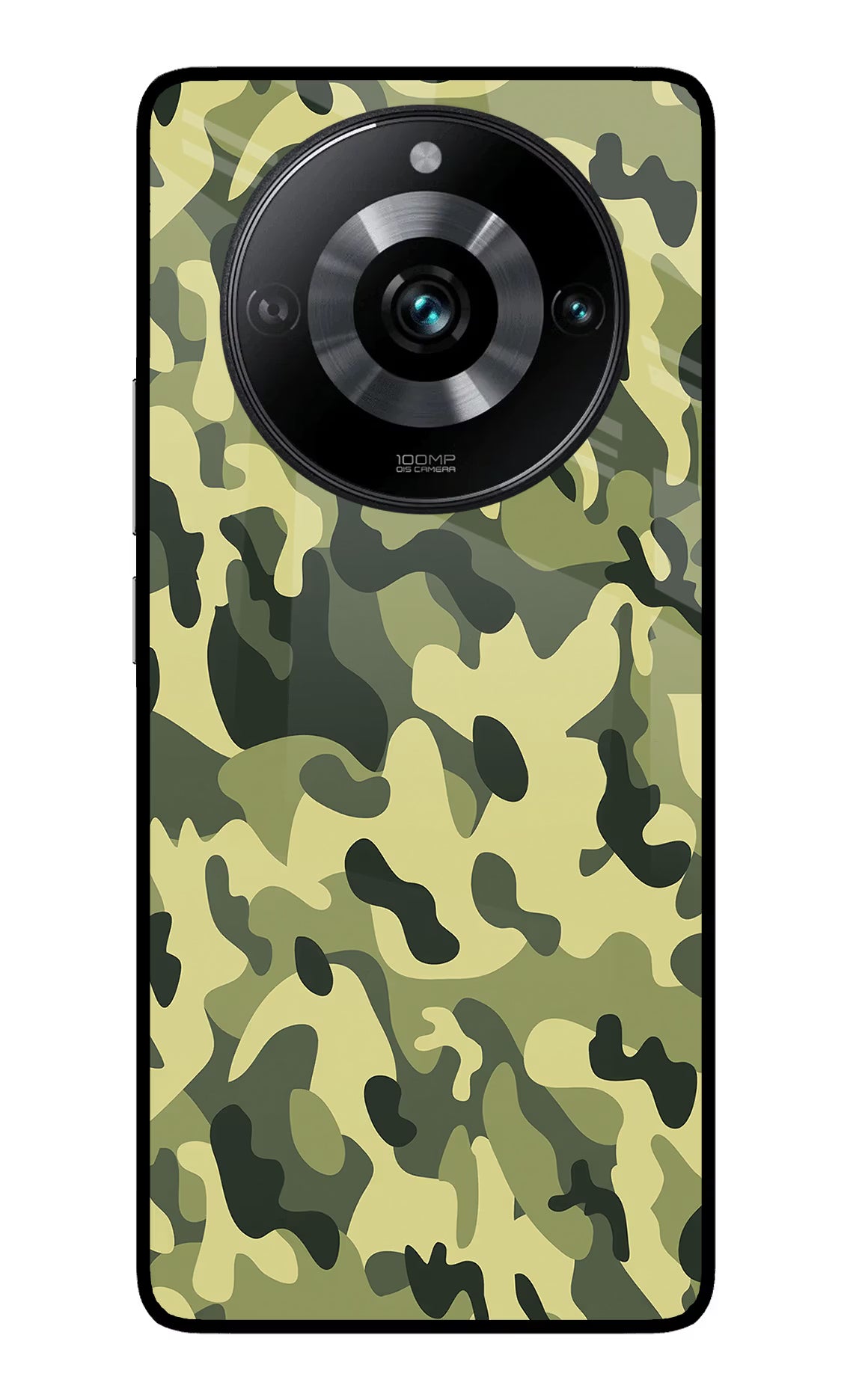 Camouflage Realme 11 Pro/Pro+ 5G Glass Case Back Cover by Casekaro