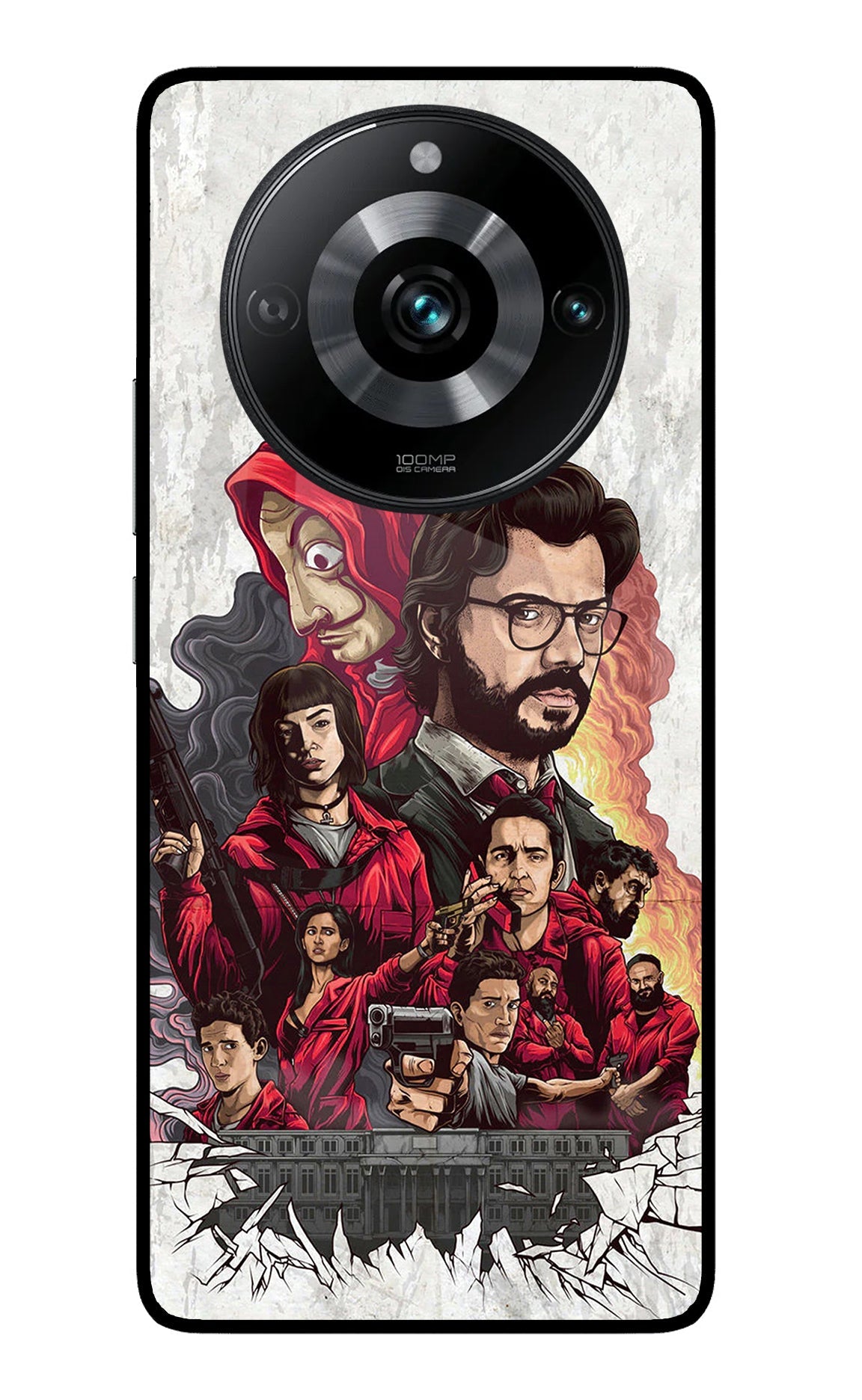 Money Heist Artwork Realme 11 Pro/Pro+ 5G Glass Case