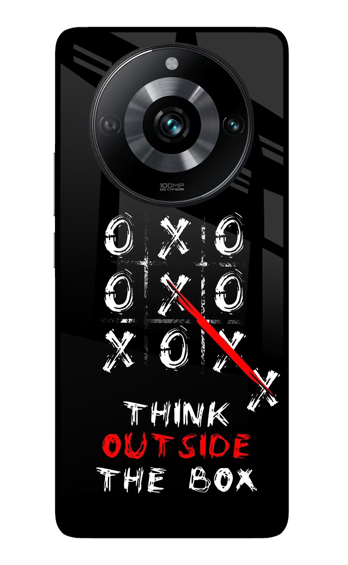 Think out of the BOX Realme 11 Pro/Pro+ 5G Glass Case Back Cover by Casekaro