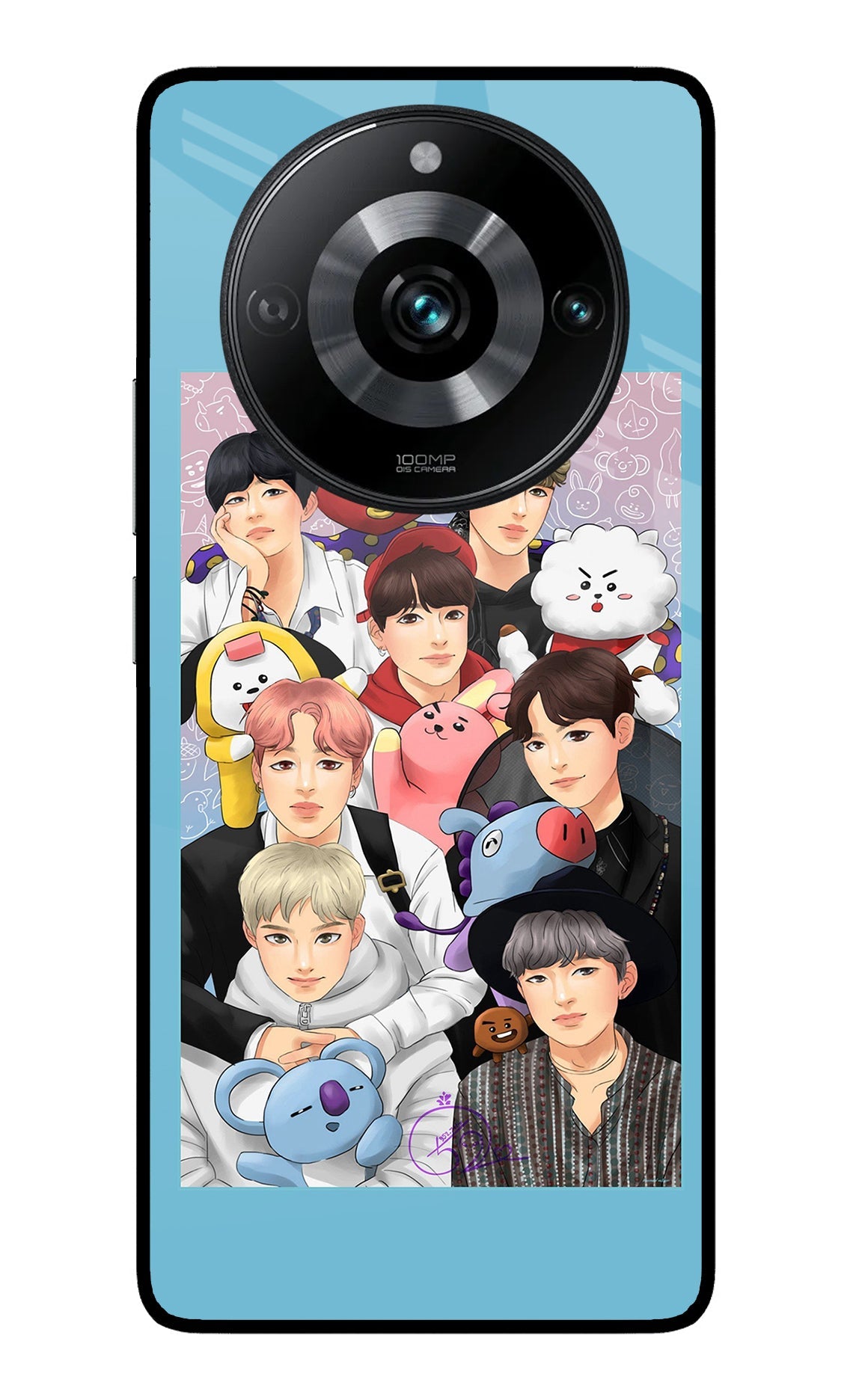 BTS with animals Realme 11 Pro/Pro+ 5G Back Cover