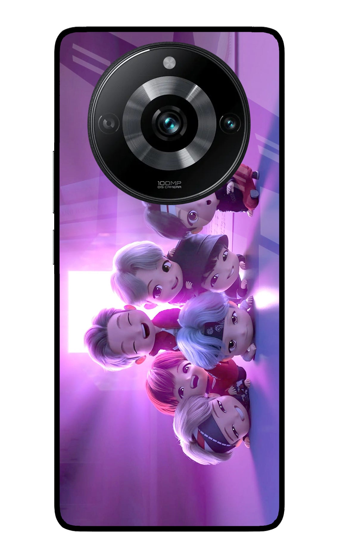 BTS Chibi Realme 11 Pro/Pro+ 5G Glass Case