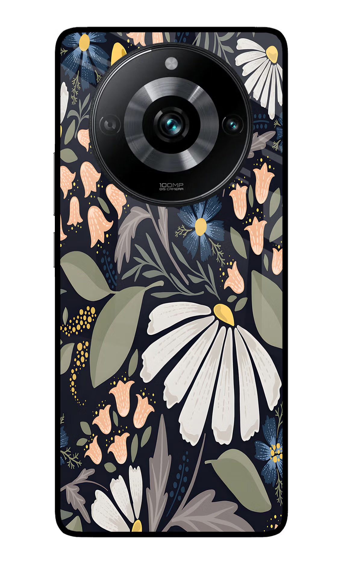 Flowers Art Realme 11 Pro/Pro+ 5G Glass Case Back Cover by Casekaro