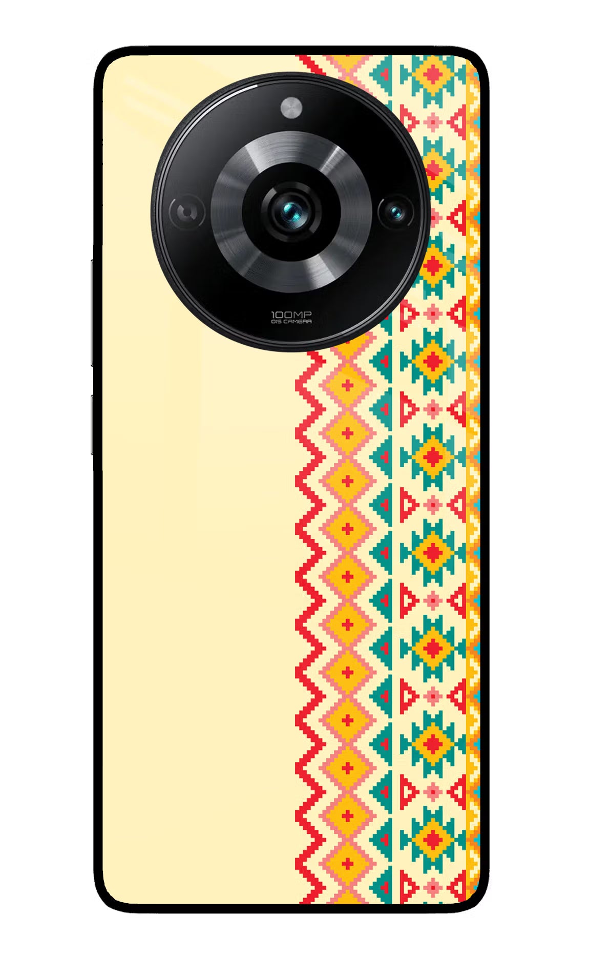 Ethnic Seamless Realme 11 Pro/Pro+ 5G Glass Case Back Cover by Casekaro