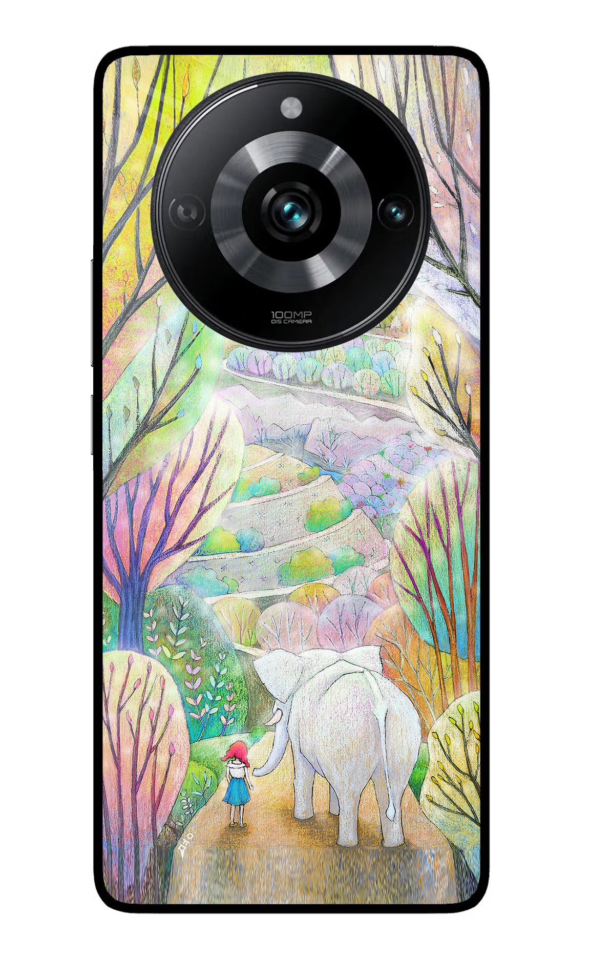 Nature Painting Realme 11 Pro/Pro+ 5G Glass Case Back Cover by Casekaro