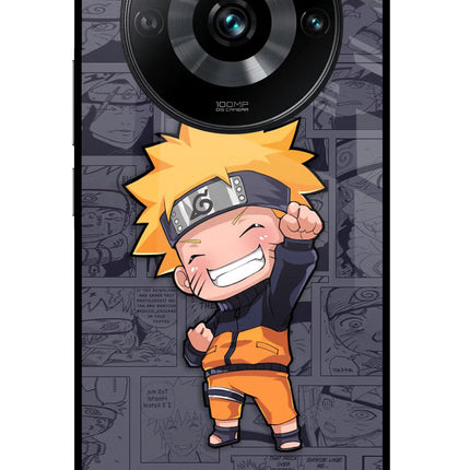 Chota Naruto Realme 11 Pro/Pro+ 5G Glass Case Back Cover by Casekaro