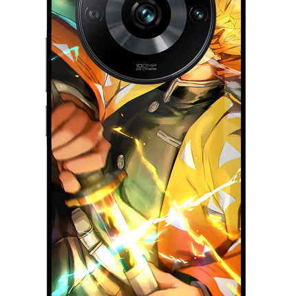 Demon Slayer Realme 11 Pro/Pro+ 5G Glass Case Back Cover by Casekaro