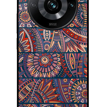 African Culture Design Realme 11 Pro/Pro+ 5G Glass Case Back Cover by Casekaro