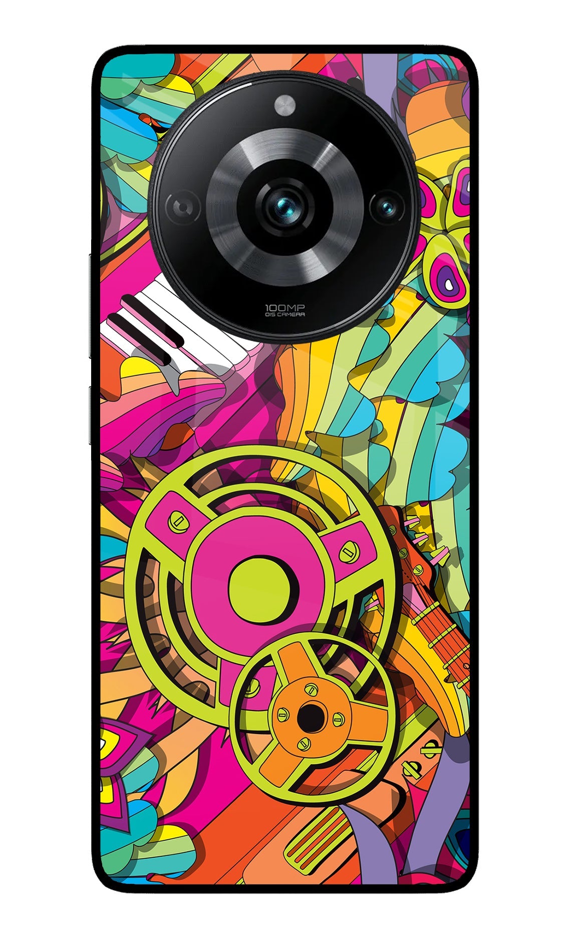 Music Doodle Realme 11 Pro/Pro+ 5G Glass Case