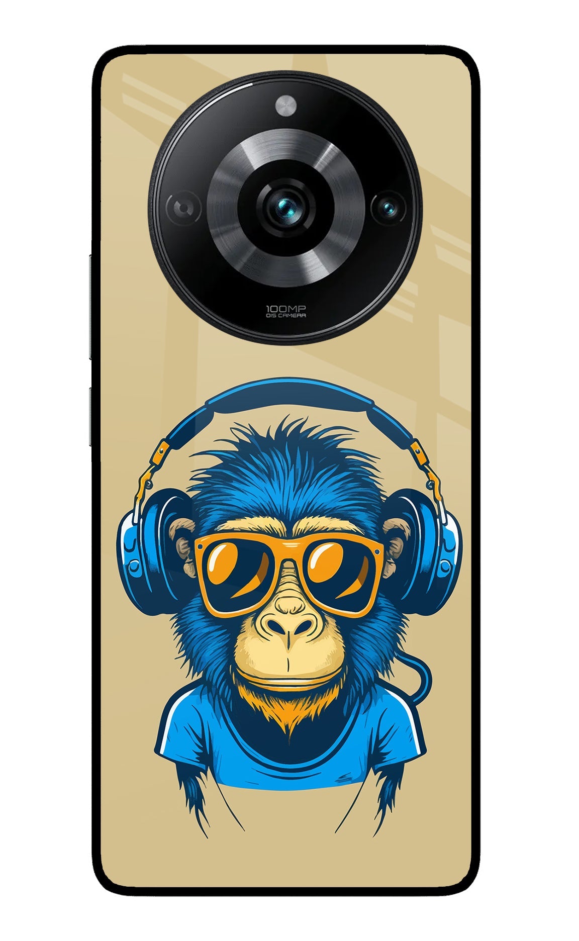 Monkey Headphone Realme 11 Pro/Pro+ 5G Glass Case