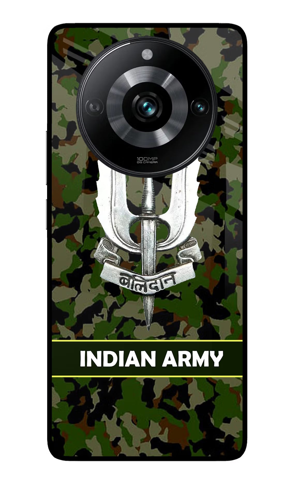 Balidan Indian Logo Realme 11 Pro/Pro+ 5G Glass Case Back Cover by Casekaro