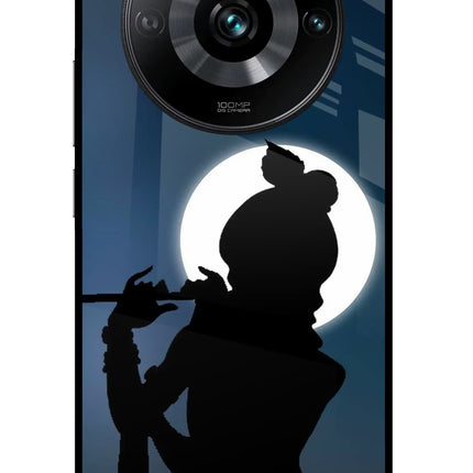 Shri Krishna Silhouette Realme 11 Pro/Pro+ 5G Glass Case Back Cover by Casekaro
