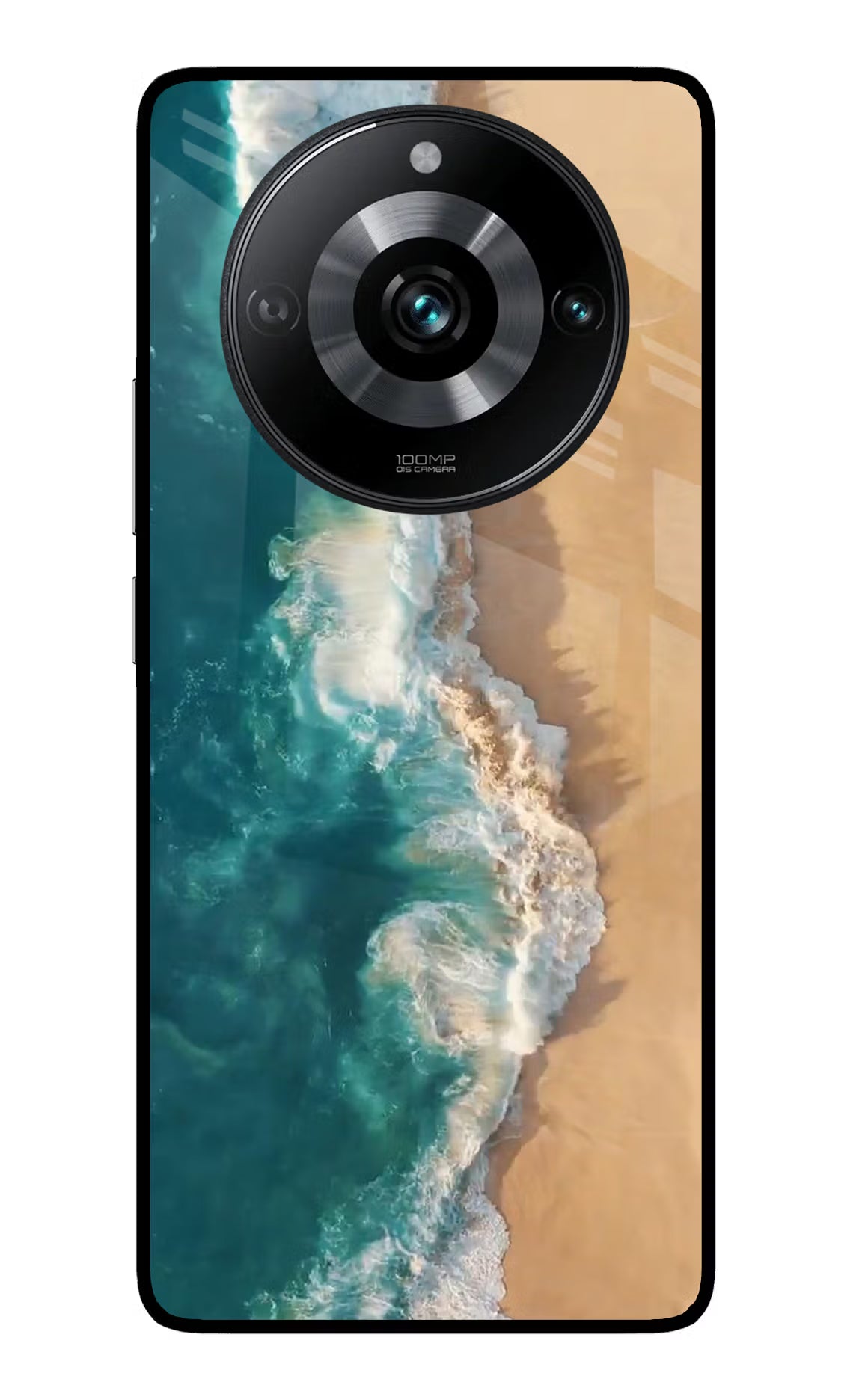 Ocean Beach Realme 11 Pro/Pro+ 5G Glass Case Back Cover by Casekaro