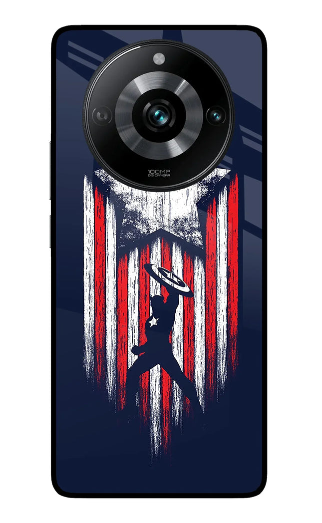 Captain America Marvel Art Realme 11 Pro/Pro+ 5G Glass Case