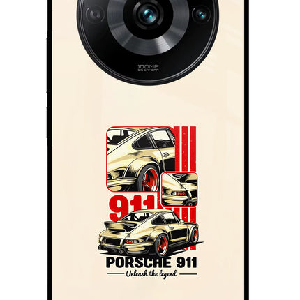 Classic Porsche 911 Realme 11 Pro/Pro+ 5G Glass Case