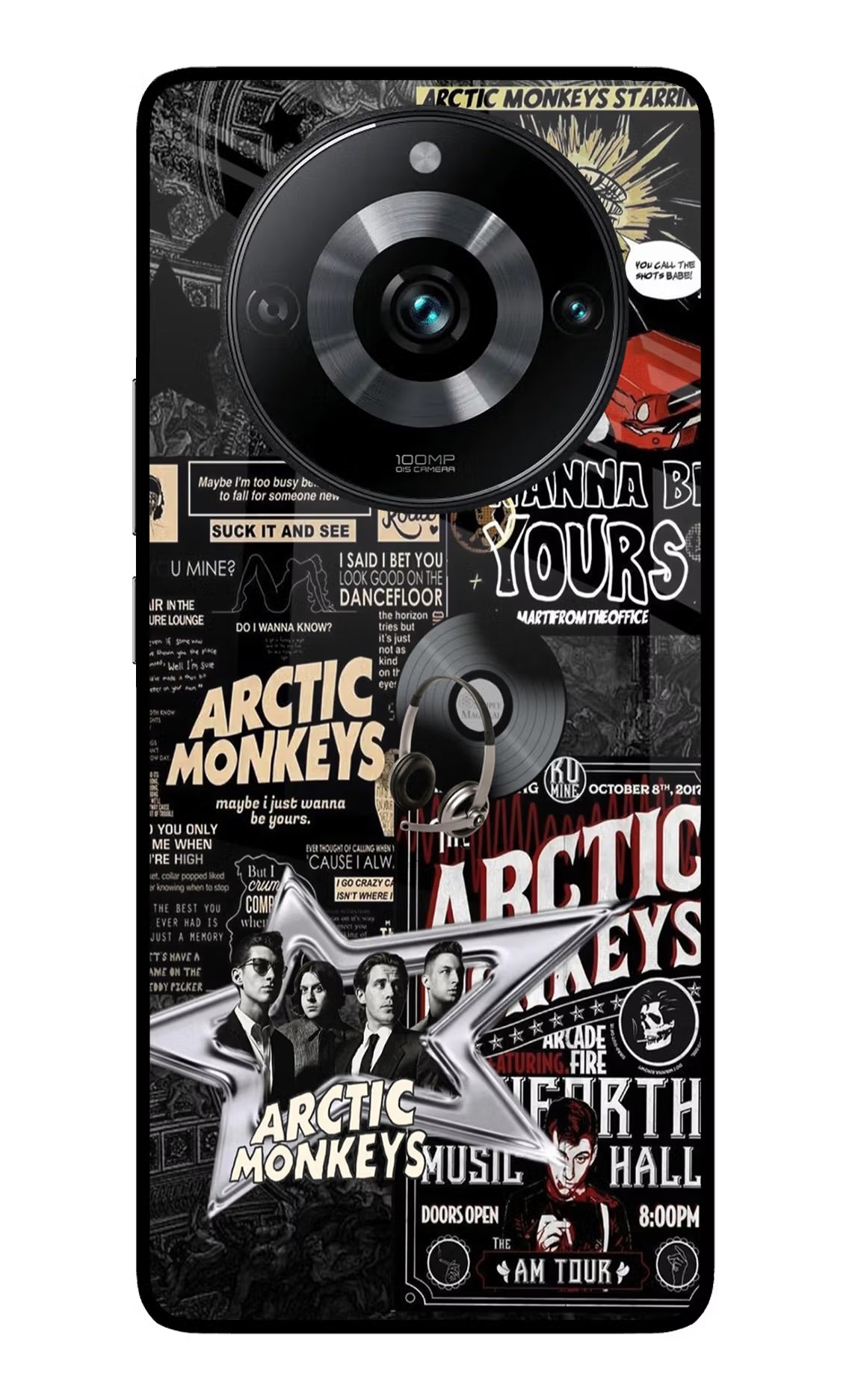 Arctic Monkeys Realme 11 Pro/Pro+ 5G Glass Case Back Cover by Casekaro