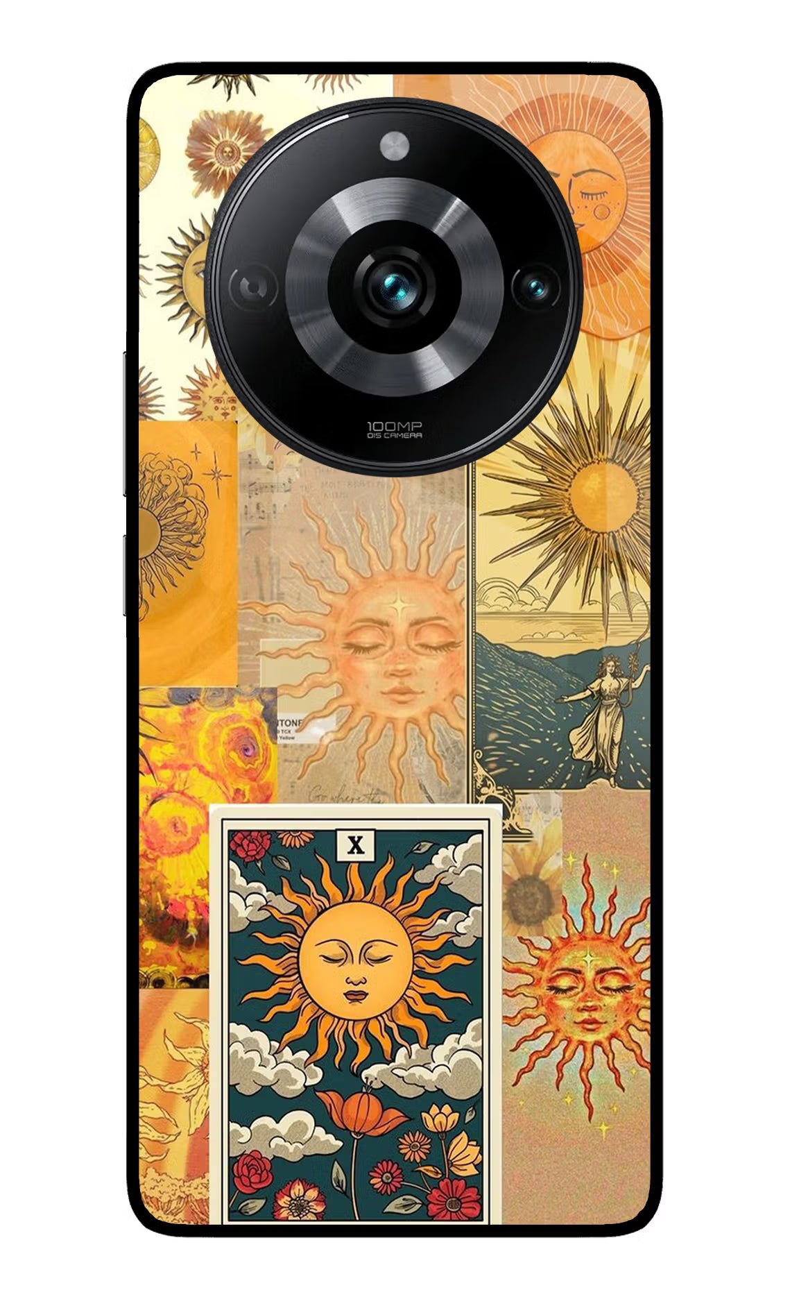 Sun Realme 11 Pro/Pro+ 5G Glass Case Back Cover by Casekaro