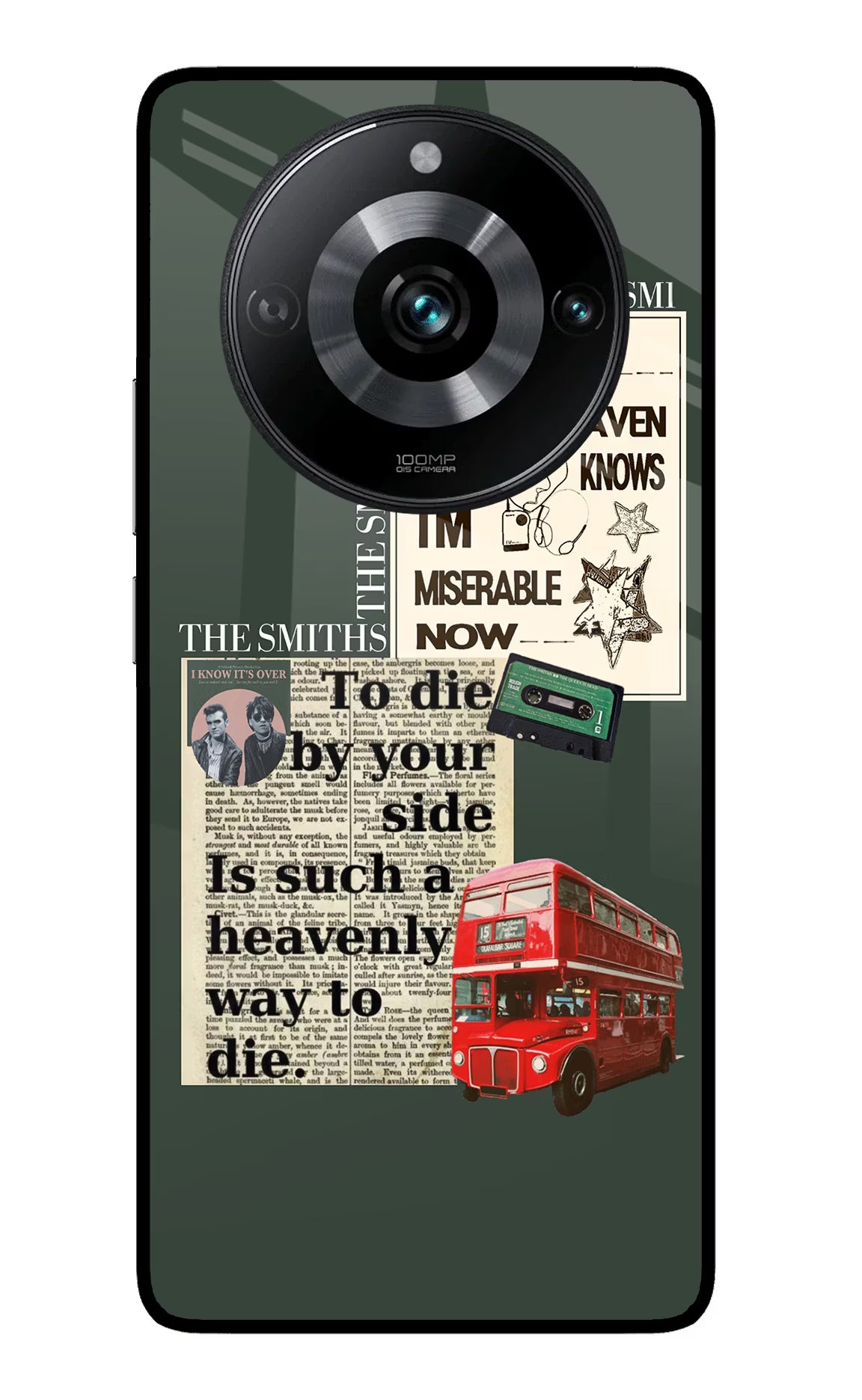 The Smiths Realme 11 Pro/Pro+ 5G Glass Case Back Cover by Casekaro