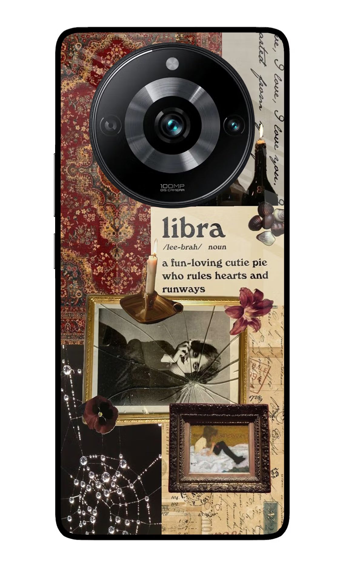 Libra Zodiac Realme 11 Pro/Pro+ 5G Glass Case Back Cover by Casekaro