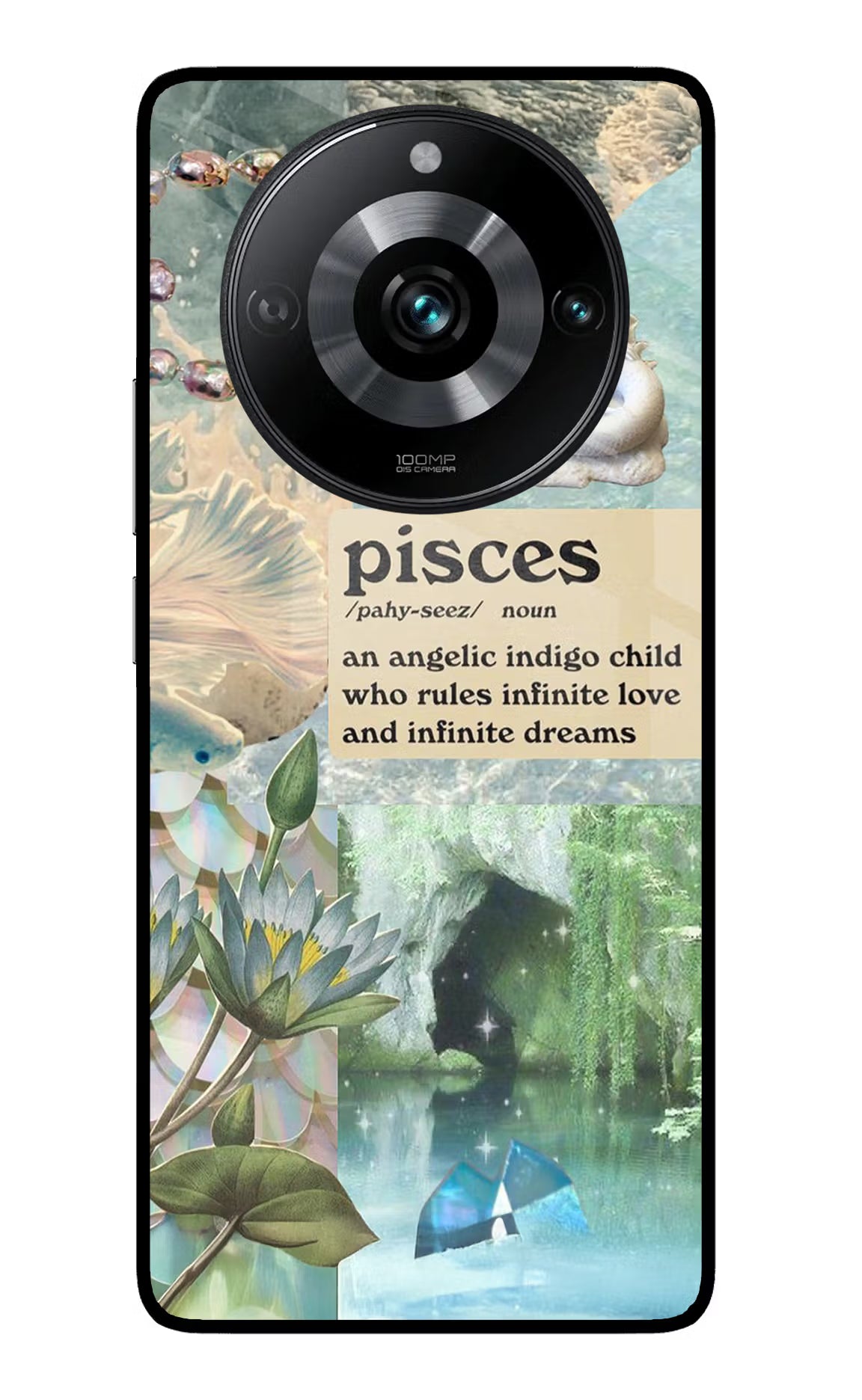 Pisces Zodiac Realme 11 Pro/Pro+ 5G Glass Case Back Cover by Casekaro