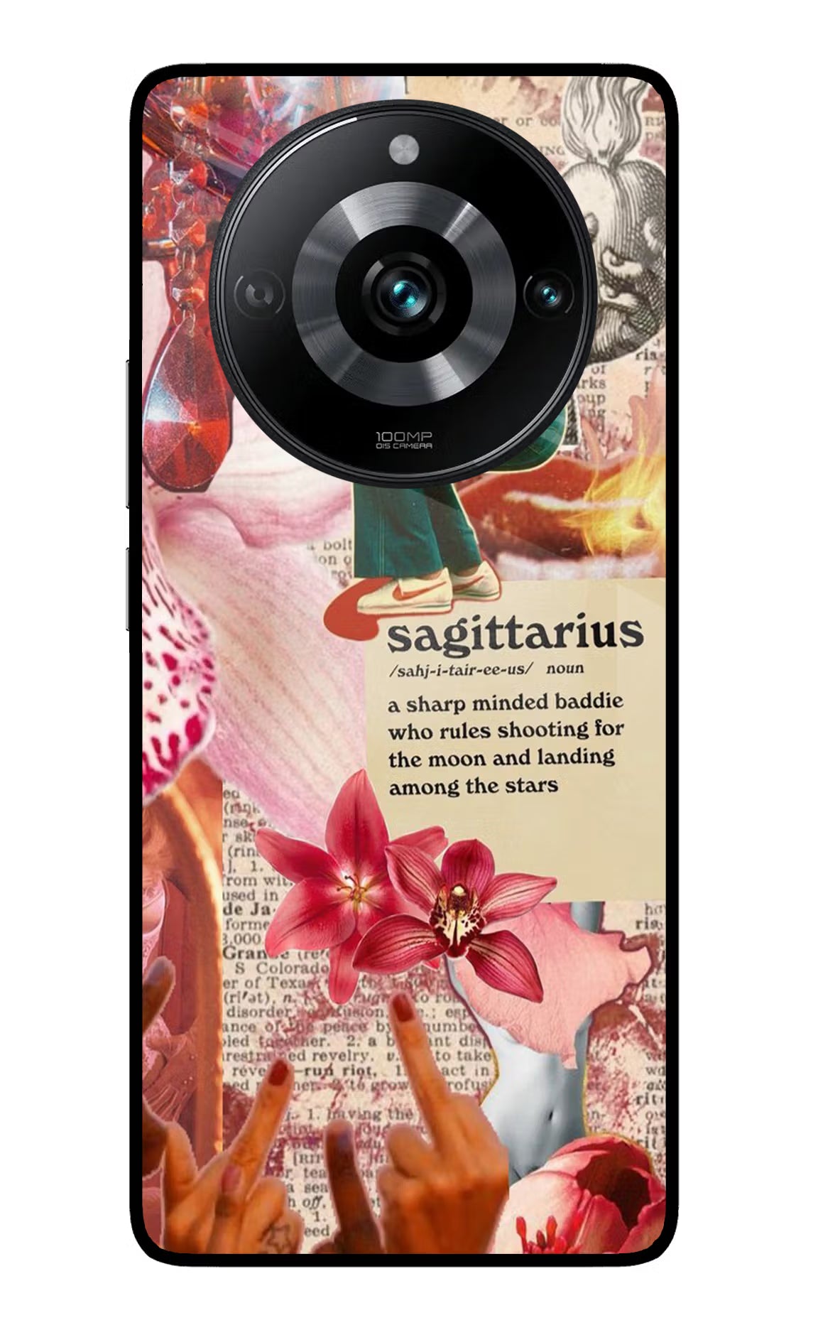 Sagittarius Zodiac Realme 11 Pro/Pro+ 5G Glass Case Back Cover by Casekaro